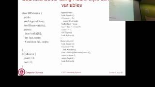 CS377 Fall 2014 Lecture09