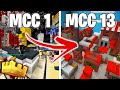 Evolution of Minecraft Championship (MCC 1 - MCC 13)