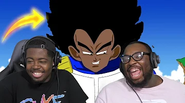 If Goku and Vegeta were Black (1,2, & 3) REACTION @SSJ9K (DBZ parody)