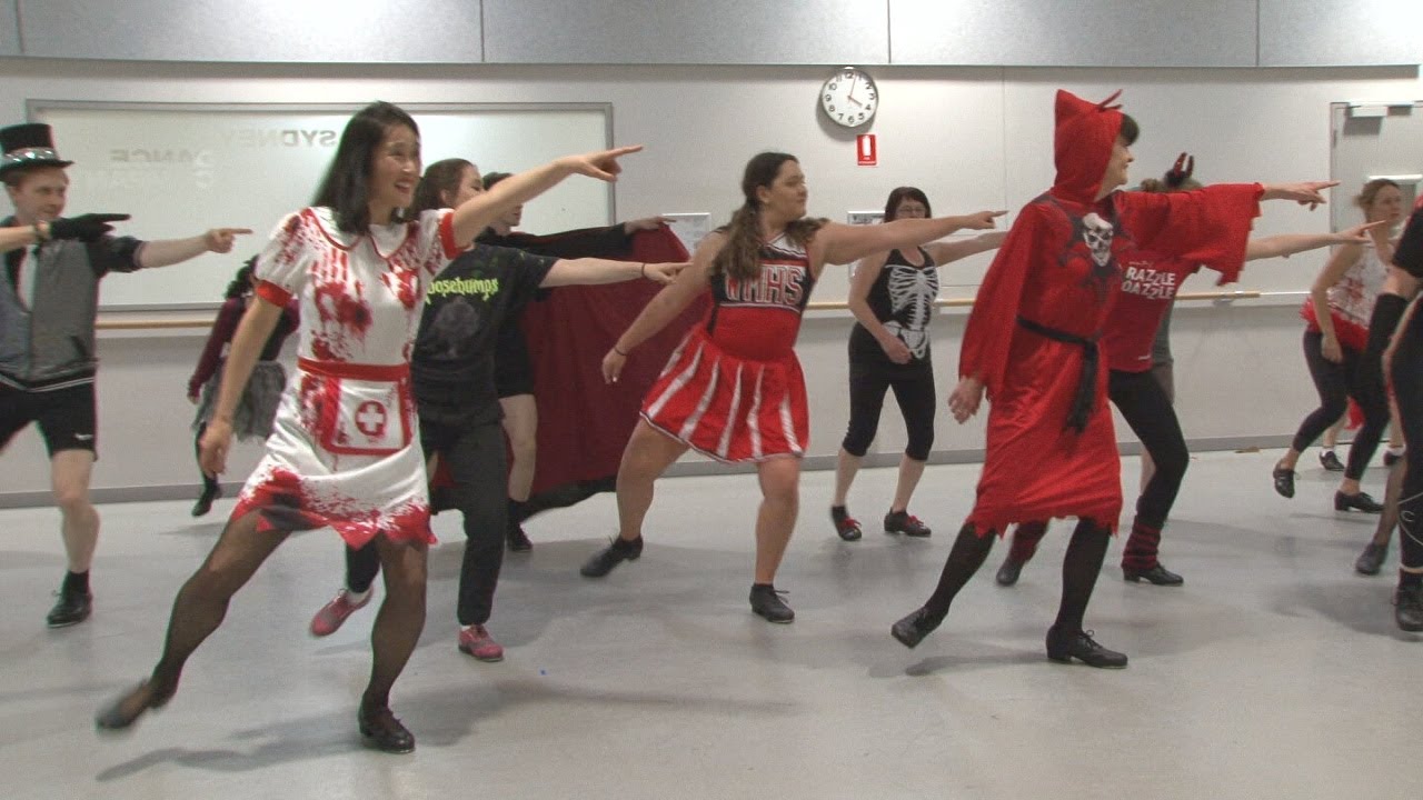 Happy Halloween Rocky Horror Time Warp Tap Routine Sydney Dance Company Studios YouTube