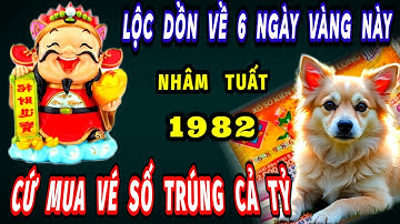Xuất hiện 6 ngày vàng trong tháng 10 âm lịch Lộc đổ dồn về cho tuổi nhâm Tuất 1982 cơ hội trúng số.
