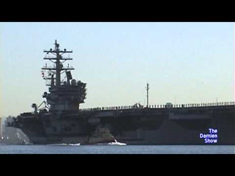 My Dad on the USS Ronald Reagan - Feb 2011