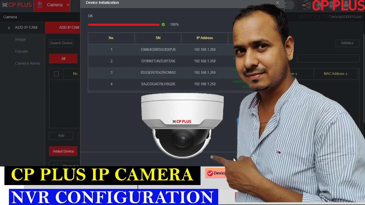 CP Plus IP Camera & NVR Full Setup in Hindi | cp plus ip camera configuration