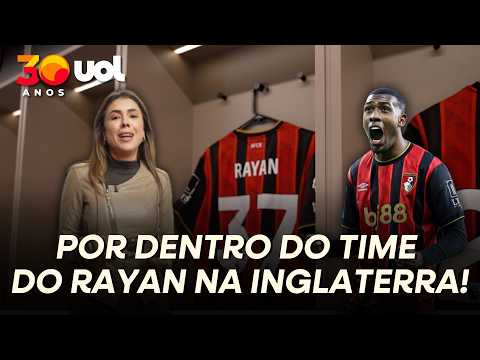 RAYAN'S HOME! WHAT THE BOURNEMOUTH DRESSING ROOM LOOKS LIKE, THE BRAZILIAN STRIKER'S TEAM IN ENGLAND