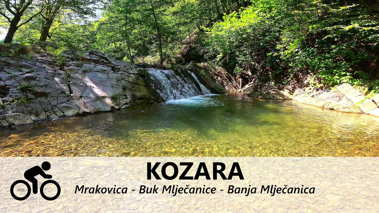 Rekreativni biciklizam: Kozara (Mrakovica - Pašini konaci - Buk Mlječanice - Banja Mlječanica)