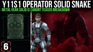 Download Lagu SOLID SNAKE CONFIRMED Y11S1 OPERATOR - Rainbow Six Siege! (Teaser Breakdown) MP3