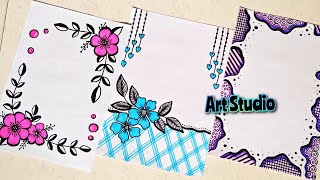 Border Designs/Border design for project/Project work designs/Assignment front page design handmade