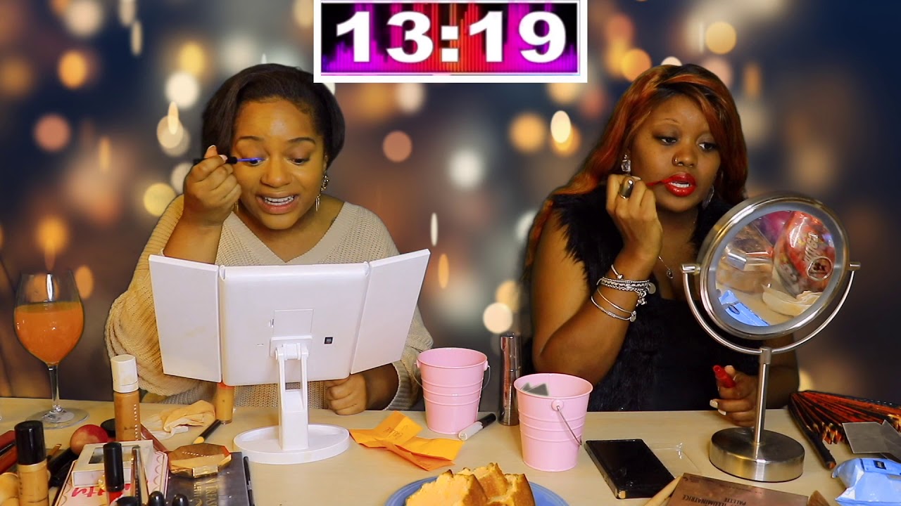 New Year's Eve Makeup CHALLENGE w/ @CameraeMusicTV