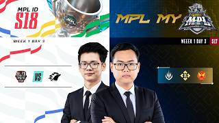 [Offical Restream]MPL ID/MY (S18) [W1D3] (Part-6)🇲🇲LIVE🔴