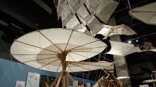 Leonardo da Vinci invention models featured in exhibit for the first time outside of Italy
