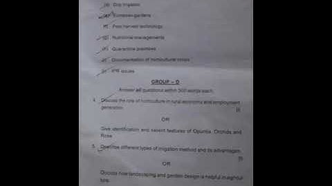 Botany Questions,DSE 3,+3 6th Semester, An Autonomous College Questions