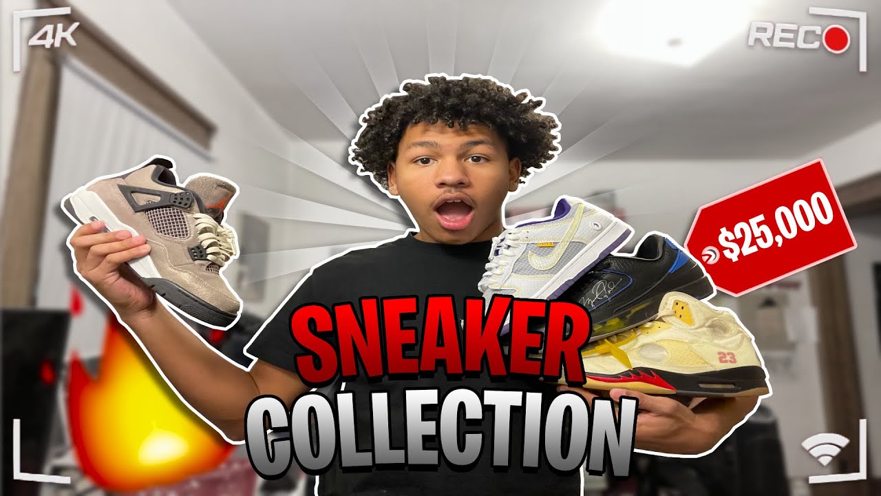 MY $25,000 SNEAKER COLLECTION 2022/2023 👟🔥 - YouTube
