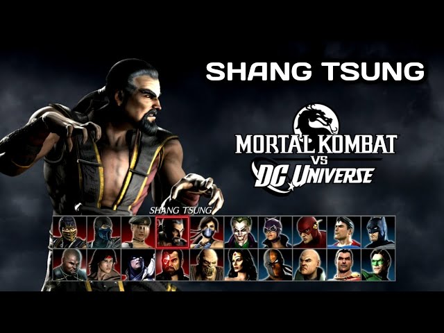 MKWarehouse: Mortal Kombat vs DC Universe: Shang Tsung