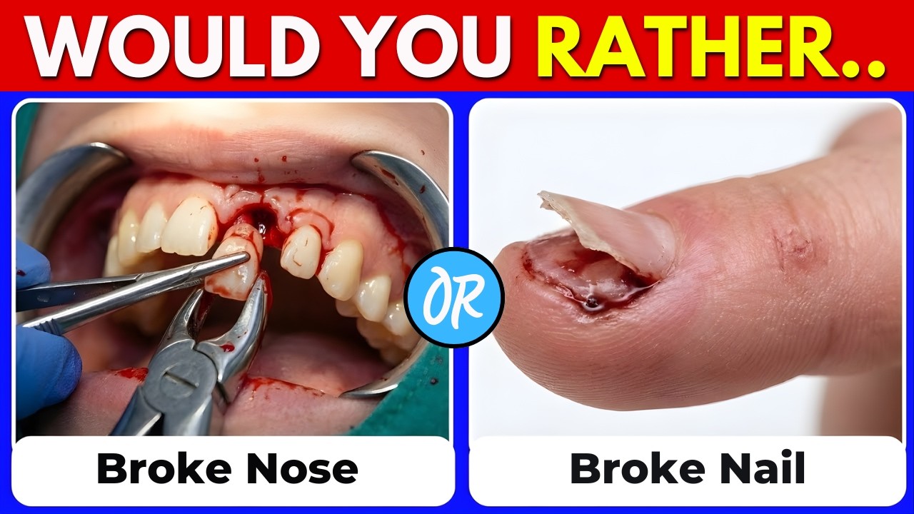 Would You Rather - HARDEST Choices Ever! 😱🤯😨