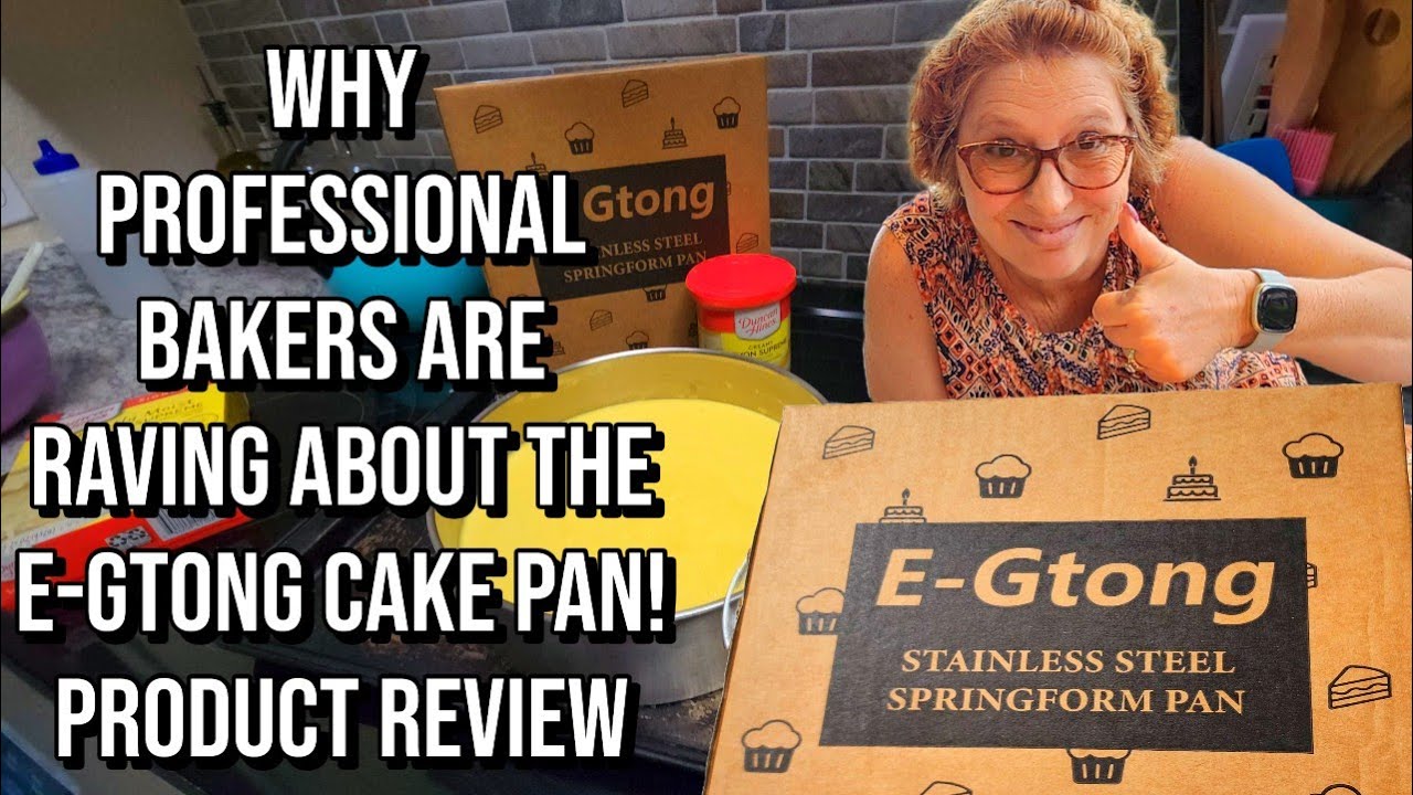 I Tested the E-GTONG Stainless Steel Round Cake Pan—The Results Will Amaze You! Product Review!
