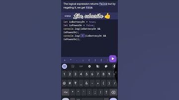 What will happen when we negate a logical expression in JavaScript. #javascript#programming#coding