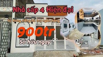 Nhà cấp 4 hiện đại Mỹ Lộc Cần Giuộc cách quận 8 20p #nhadep #batdongsan #xuhuongyoutube 
