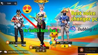 BEST VOICE CHANGER FOR FREE FIRE PC 🔥 #voice changer #pn rose # free fire screenshot 4