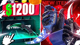 I PULLED THE KARAMBIT!? (Hellcase Highrolling)