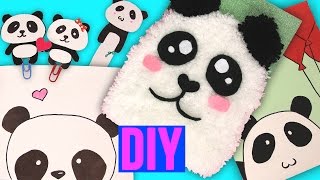 DIY KAWAII / КАВАЙНЫЕ ПАНДОЧКИ ✎ ШКОЛЬНЫЕ ПРИНАДЛЕЖНОСТИ / КАНЦЕЛЯРИЯ ✎ Back to school 🐞 Afinka