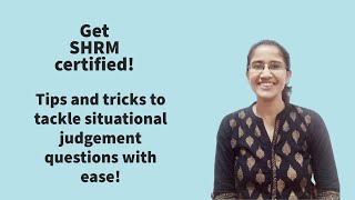 SHRM exam: how to tackle situational judgement questions