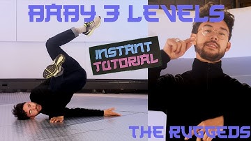HOW TO BABY FREEZE (3 LEVELS) // INSTANT TUTORIAL // BREAKING BASICS