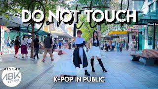 [J-POP IN PUBLIC] MISAMO (ミサモ) - Do not touch Dance Cover by ABK Crew from Australia