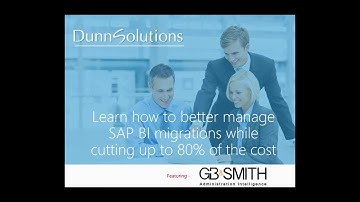 How SAP BusinessObjects Migration Can be Reduced by 80%