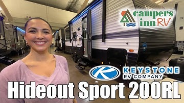Keystone RV-Hideout Sport-200RL - by Campers Inn RV – The RVer’s Trusted Resource