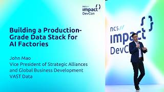 Building a Production-Grade Data Stack for AI Factories