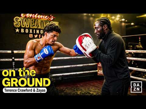 Terence Crawford & Xander Zayas Train Together Ahead of Explosive Jaron Ennis Showdown | DAZN UNCUT