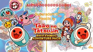 Superadam10 Reacts to Taiko no Tatsujin: Rhythmic Adventure Pack