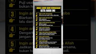 kebiasaan apa yang paling penting diajarkan kepada anak sejak dini Tulis di kolom komentar ya