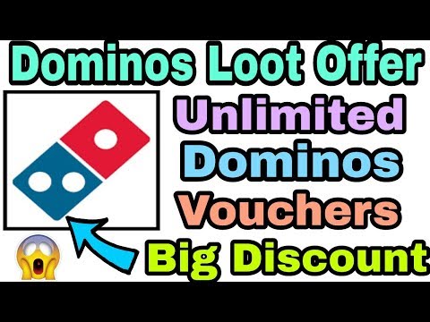 Dominos Loot Offer:- Buy unlimited dominos Voucher At Big discount || 100% Working 2017 (Hurry Up)