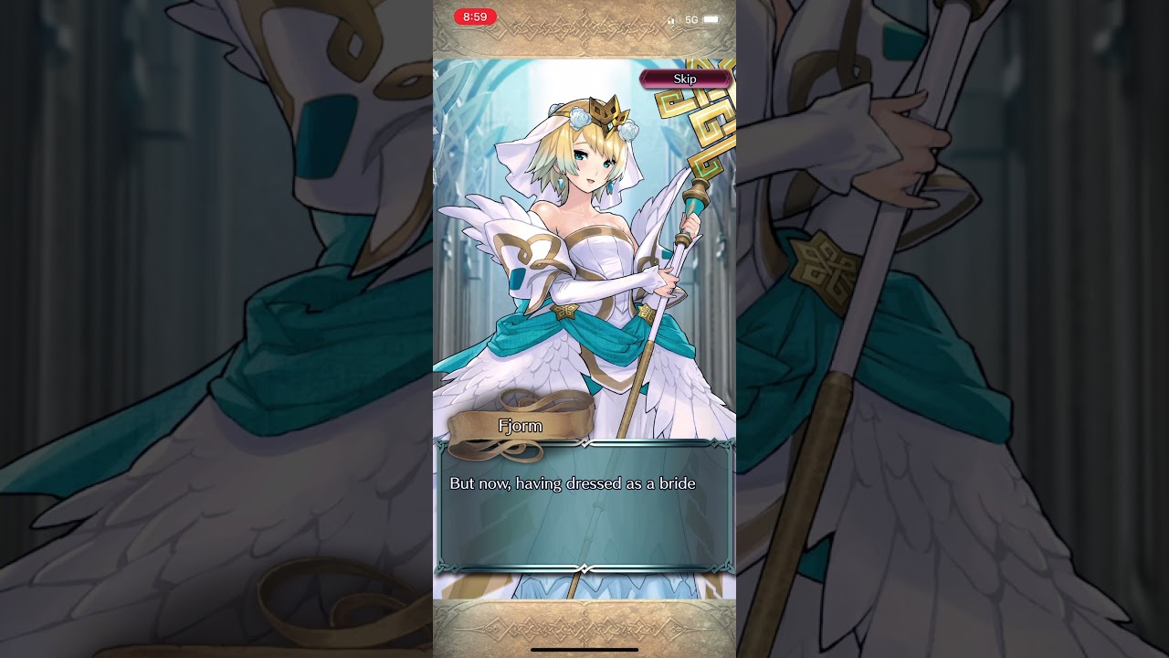 Fire Emblem Heroes - Bridal Fjorm Confession