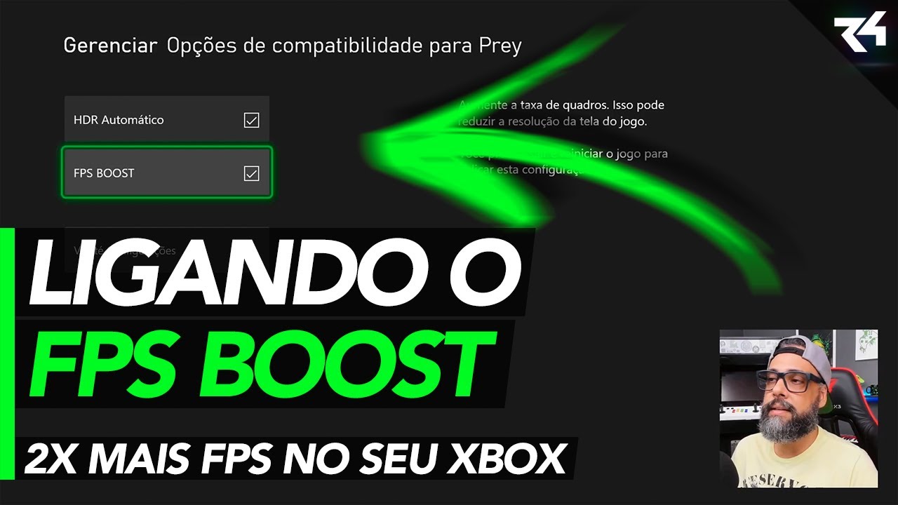 Como Ativar e Desativar O FPS Boost No Xbox YouTube