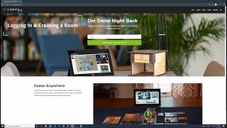 Vorpal Board How To Login and Create a Room screenshot 3