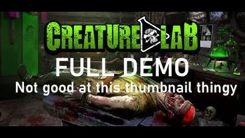 Creature Lab [ Full Demo ]