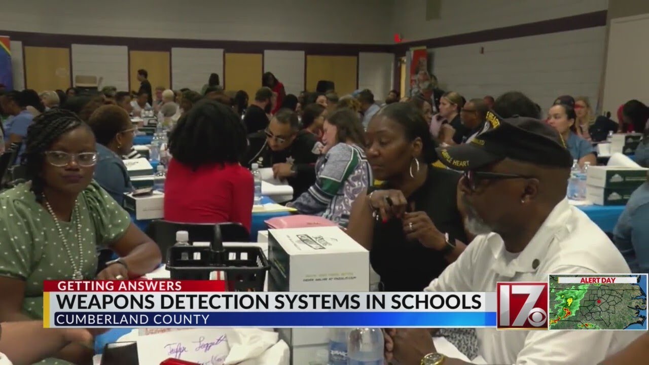 Cumberland County schools to get weapons detection systems - YouTube