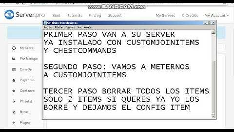 Como Configurar el CustomJoinitems y el ChestCommands