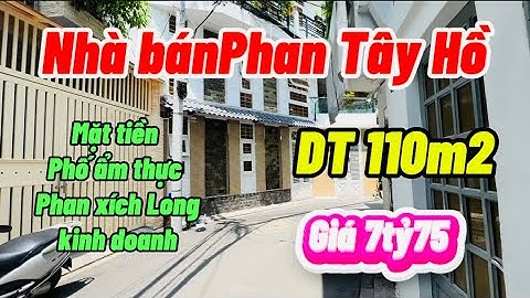 VIP quá.. Mặt tiền đường Phan Tây Hồ. Kinh doanh buôn bán. Giá quá hời.