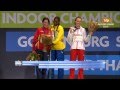 Isabel Macias recibe la medalla de plata en europeo pista cubierta Goteborg 2013