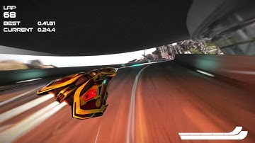 WipEout 2048 Altima B Class Speed Lap 41.70 PS4