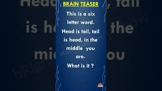 Brain Game English Riddle With Answer - 6 Brain Teaser Brain Twister