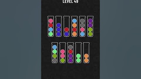Ball Sort Puzzle Walkthrough Gameplay - Level 49