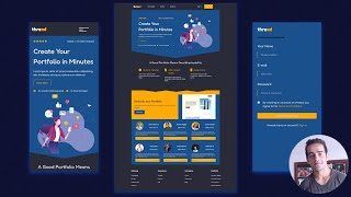HTML-CSS Tutorial Lesson 115: Styling the Sign Up Page (Website #1 part-27)