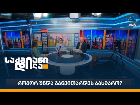 როგორ უნდა განვითარდეს ბახმარო?