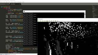 Stereo camera disparity - depth information extraction