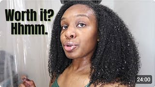Reverse Styling for Maximum Definition on Waist-Length Natural Hair