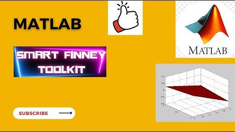 mathworks : Plotting surface plot in MATLAB | Smart Finney Toolkit